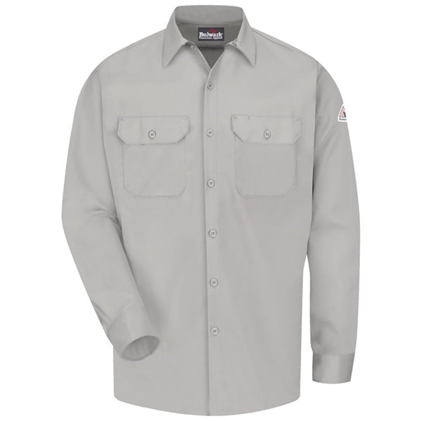 Bulwark SLW2 Flame Resistant Button Front Work Shirt - Excel FR ComforTouch (HRC 2 - 8.6 cal)