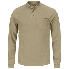 Load image into Gallery viewer, Bulwark SML2 Flame Resistant Long Sleeve Henley Shirt - Cooltouch 2 (HRC 2 - 8.1 cal)
