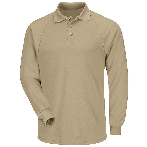 Bulwark SMP2 Lightweight Classic FR Long Sleeve Polo Shirt - Cooltouch 2 (HRC 2 - 8.3 cal)