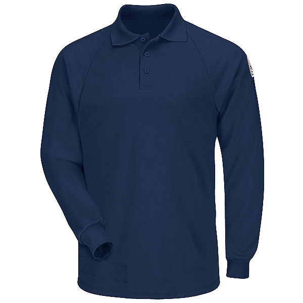 Bulwark SMP2 Lightweight Classic FR Long Sleeve Polo Shirt - Cooltouch 2 (HRC 2 - 8.3 cal)