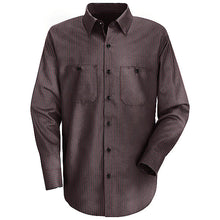 Load image into Gallery viewer, Red Kap SP14 Mens Striped Long Sleeve Work Shirt
