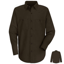 Load image into Gallery viewer, Red Kap SP14 Men&#39;s Solid Color Long Sleeve Work Shirt
