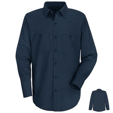 Load image into Gallery viewer, Red Kap SP14 Men&#39;s Solid Color Long Sleeve Work Shirt
