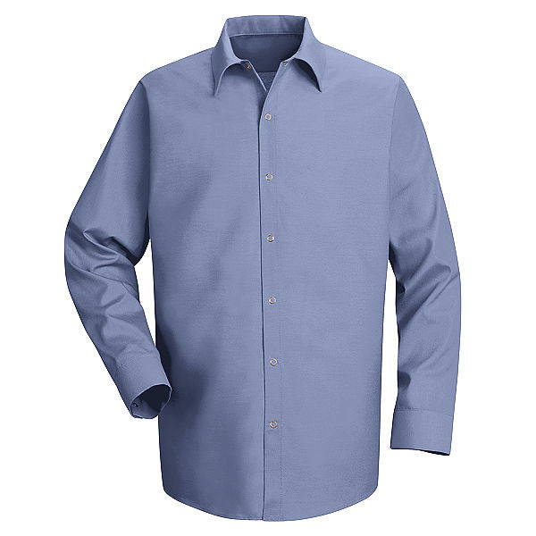 Red Kap SP16 Men's Pocketless Long Sleeve Work Shirt