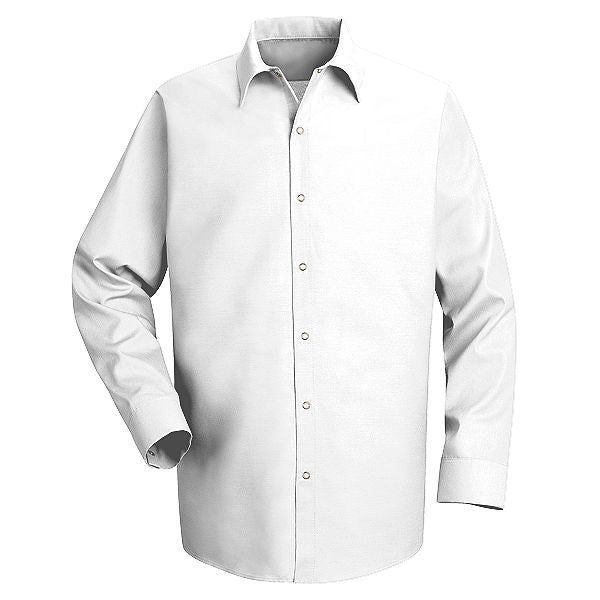 Red Kap SP16 Men's Pocketless Long Sleeve Work Shirt