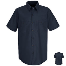 Load image into Gallery viewer, Red Kap SP24 Men&#39;s Solid Color Short Sleeve Industrial Work Shirt
