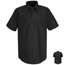 Load image into Gallery viewer, Red Kap SP24 Men&#39;s Solid Color Short Sleeve Industrial Work Shirt
