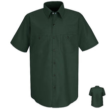 Load image into Gallery viewer, Red Kap SP24 Men&#39;s Solid Color Short Sleeve Industrial Work Shirt
