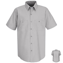 Load image into Gallery viewer, Red Kap SP24 Men&#39;s Solid Color Short Sleeve Industrial Work Shirt
