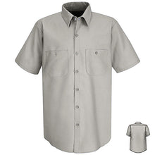 Load image into Gallery viewer, Red Kap SP24 Men&#39;s Solid Color Short Sleeve Industrial Work Shirt
