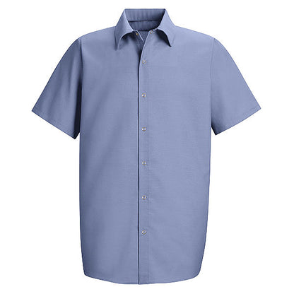 Red Kap SP26 Mens Pocketless Short Sleeve Work Shirt