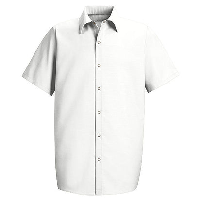 Red Kap SP26 Mens Pocketless Short Sleeve Work Shirt