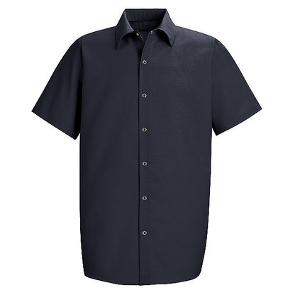 Red Kap SP26 Mens Pocketless Short Sleeve Work Shirt