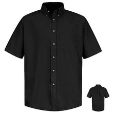 Load image into Gallery viewer, Red Kap SP80 Men&#39;s Short Sleeve Button-Down Poplin Shirt
