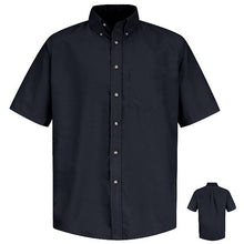 Load image into Gallery viewer, Red Kap SP80 Men&#39;s Short Sleeve Button-Down Poplin Shirt
