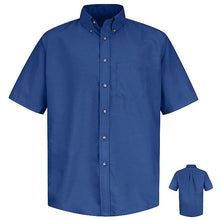 Load image into Gallery viewer, Red Kap SP80 Men&#39;s Short Sleeve Button-Down Poplin Shirt
