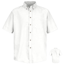 Load image into Gallery viewer, Red Kap SP80 Men&#39;s Short Sleeve Button-Down Poplin Shirt
