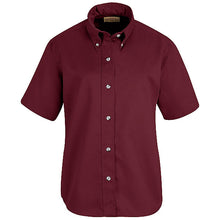 Load image into Gallery viewer, Red Kap SP81 Womens Short Sleeve Button-Down Poplin Dress Shirt

