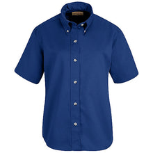 Load image into Gallery viewer, Red Kap SP81 Womens Short Sleeve Button-Down Poplin Dress Shirt
