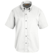 Load image into Gallery viewer, Red Kap SP81 Womens Short Sleeve Button-Down Poplin Dress Shirt
