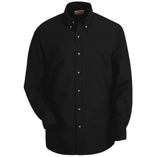 Red Kap SP90 Men's Long Sleeve Button-Down Poplin Shirt