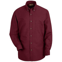 Load image into Gallery viewer, Red Kap SP90 Men&#39;s Long Sleeve Button-Down Poplin Shirt

