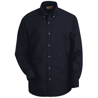 Red Kap SP90 Men's Long Sleeve Button-Down Poplin Shirt