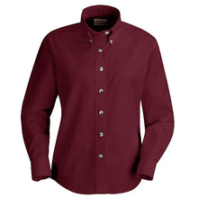 Load image into Gallery viewer, Red Kap SP91 Womens Long Sleeve Button-Down Poplin Dress Shirt
