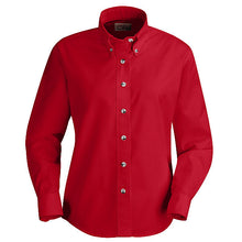 Load image into Gallery viewer, Red Kap SP91 Womens Long Sleeve Button-Down Poplin Dress Shirt
