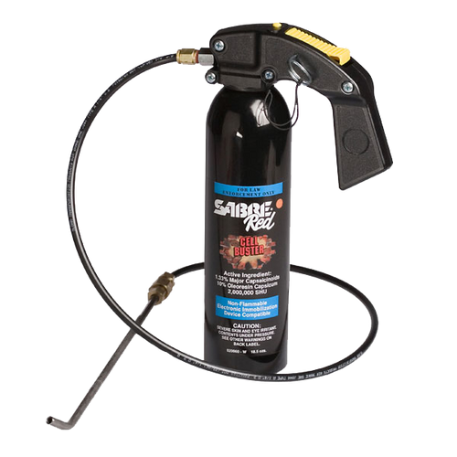 SABRE Red 1.33% MC 18.5 oz Fog (MK-9) Cell Buster with Hose & Wand Attachment