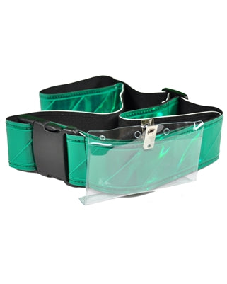 Sayre Re-Flex Vinyl Belts: Heavy-Duty with Quick-Release Buckle & ID Holder