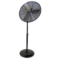 Load image into Gallery viewer, Schaefer Twister TW24W-PRB 24&quot; OSHA Pedestal Fan
