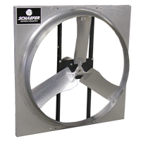 Schaefer 363P12DD 36" Direct Drive Galvanized Panel Fan