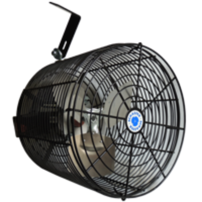 Schaefer VK12 Versa-Kool 12" Circulation Fan, Mount - White (VK12) or Black (VK12-B)