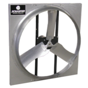 Schaefer 363P12DD-3 36" Galvanized Direct Drive Panel Fan