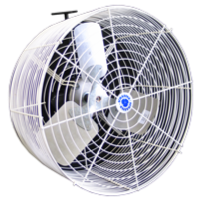 Schaefer VK20 Versa-Kool 20" Circulation Fan, Mount - White (VK20) or Black (VK20-B)