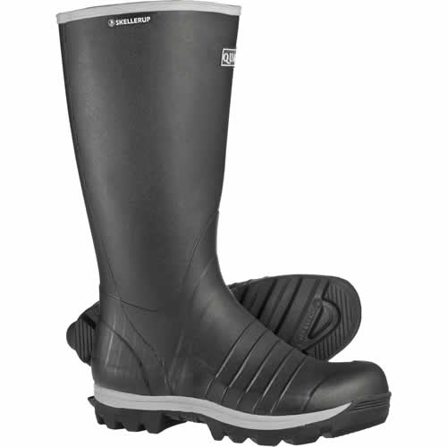 Skellerup FRQ7 Quatro Non-Insulated 16" Rubber Farm Boot - Black