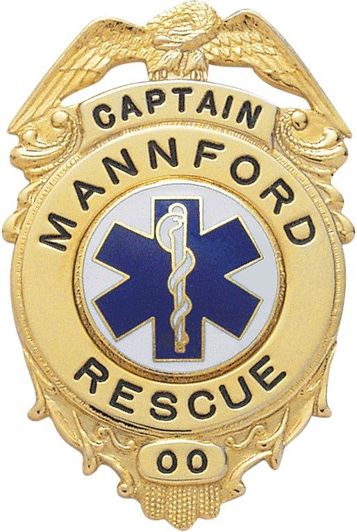 Smith & Warren E203 Fire Rescue Badge