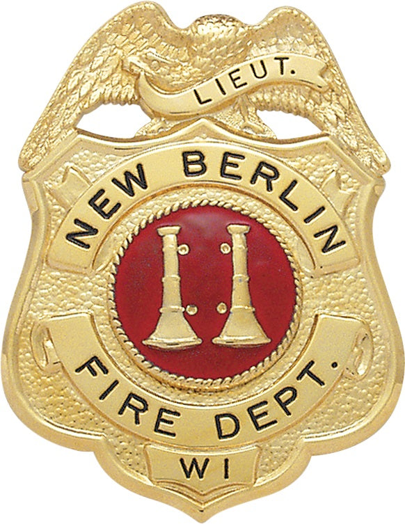 Smith & Warren S144 Fire Department Badge