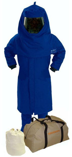 Steel Grip Arc Flash Kit - Long Coat, Leggings, Hood (HRC 4 - 40 cal)