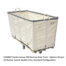 Load image into Gallery viewer, Steele Canvas 394 Narrow Aisle Truck - Laundry Cart
