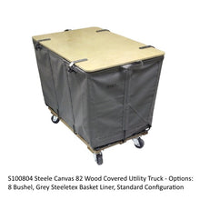 Load image into Gallery viewer, Steele Canvas 82 Wood Covered Utility Truck - Laundry Cart
