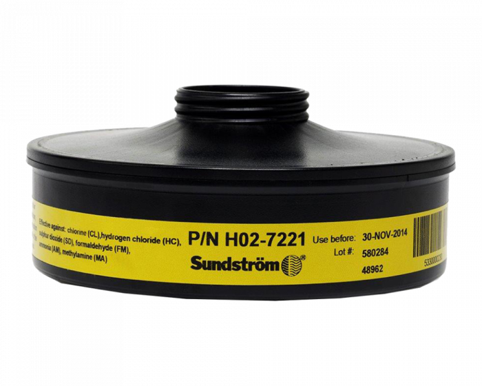 Sundstrom Safety SR 533 CL-HC-SD-FM-AM-MA Respiratory Filter Cartridge