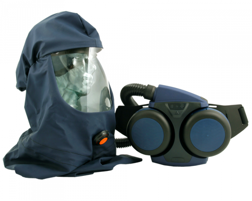 Sundstrom Safety SR 500/530 Kit - SR 500 Powered Air-Purifying Respirator (PAPR) System with SR 530 Loose Fitting Hood