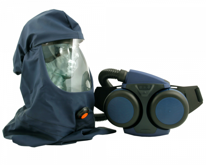 Sundstrom Safety SR 500/530 Kit - SR 500 Powered Air-Purifying Respirator (PAPR) System with SR 530 Loose Fitting Hood
