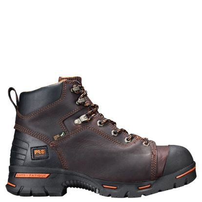 Timberland PRO 52562 Endurance 6" Steel Toe Work Boots - Brown