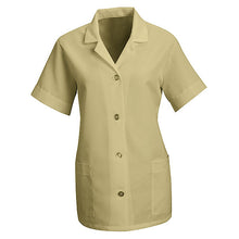 Load image into Gallery viewer, Red Kap TP23 Women&#39;s Loose Fit Short Sleeve Button Front Smock

