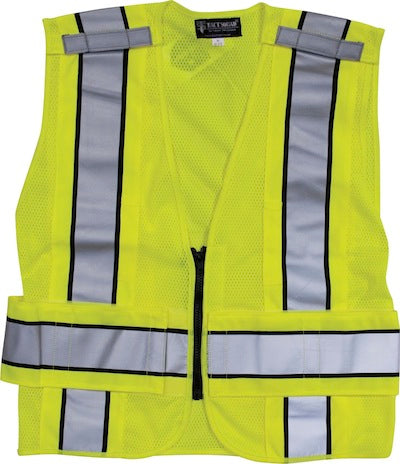 United Uniforms UM128 ANSI 207-2011 High Visibility Mesh Safety Vest