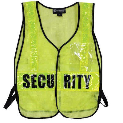 Tact Squad DC65 High Visibility Security Safety Vest