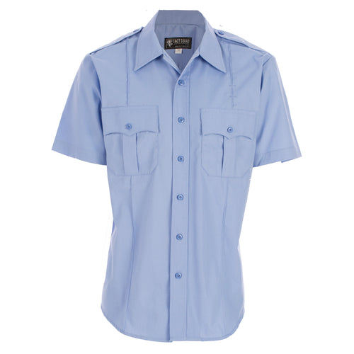 Tact Squad 8013 Tropical Weave Short Sleeve Public Safety Shirt - Polycotton